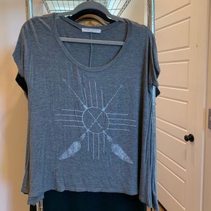 Project Social T arrow print tee